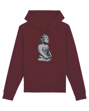 Aztec Prayer Burgundy