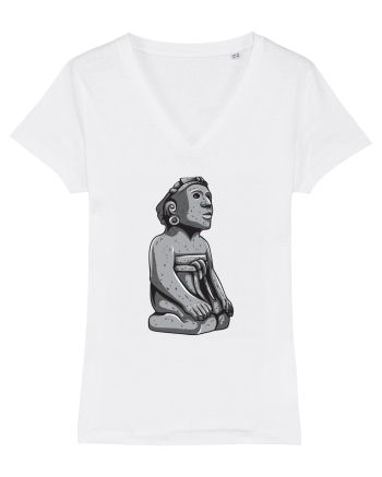 Aztec Prayer White