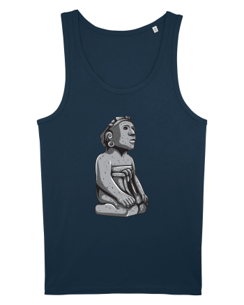 Aztec Prayer Navy