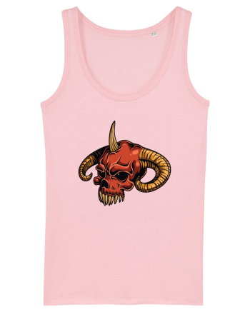 Evil Skull Cotton Pink