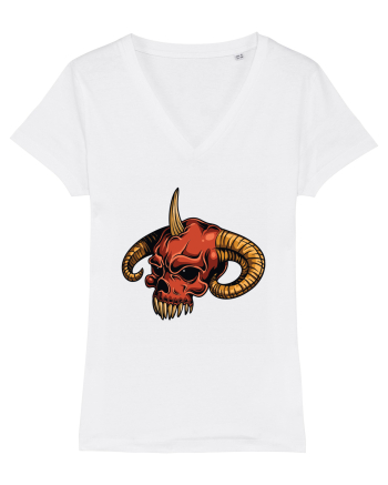 Evil Skull White