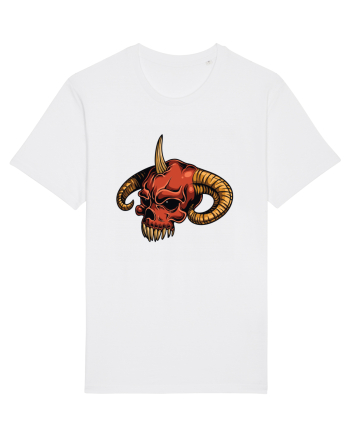 Evil Skull White