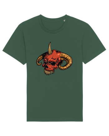 Evil Skull Bottle Green