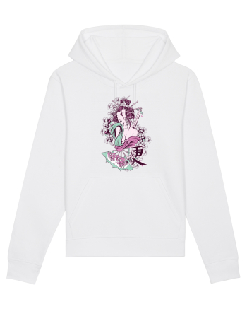 Geisha Samurai White