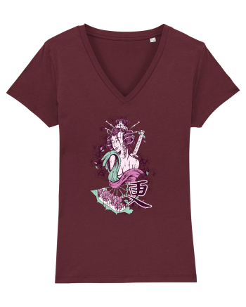 Geisha Samurai Burgundy