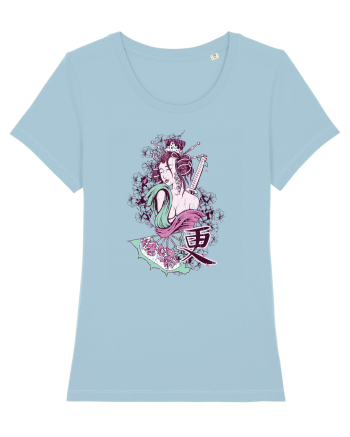 Geisha Samurai Sky Blue