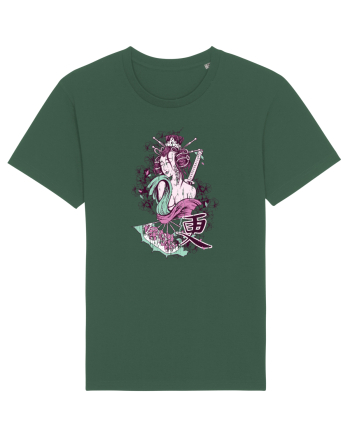 Geisha Samurai Bottle Green