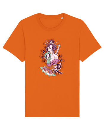 Geisha Samurai Bright Orange