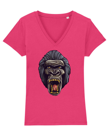 Gorilla Angry Face Raspberry