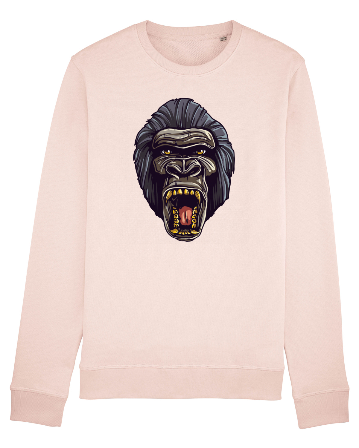 Bluză mânecă lungă Unisex Rise Candy Pink