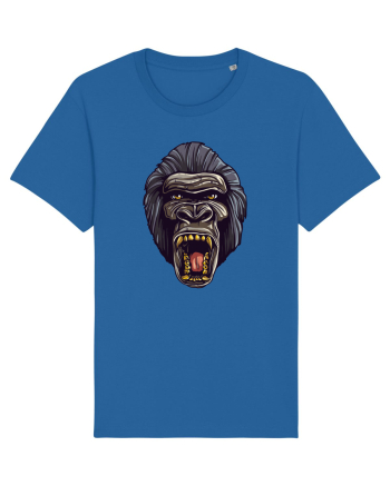 Gorilla Angry Face Royal Blue