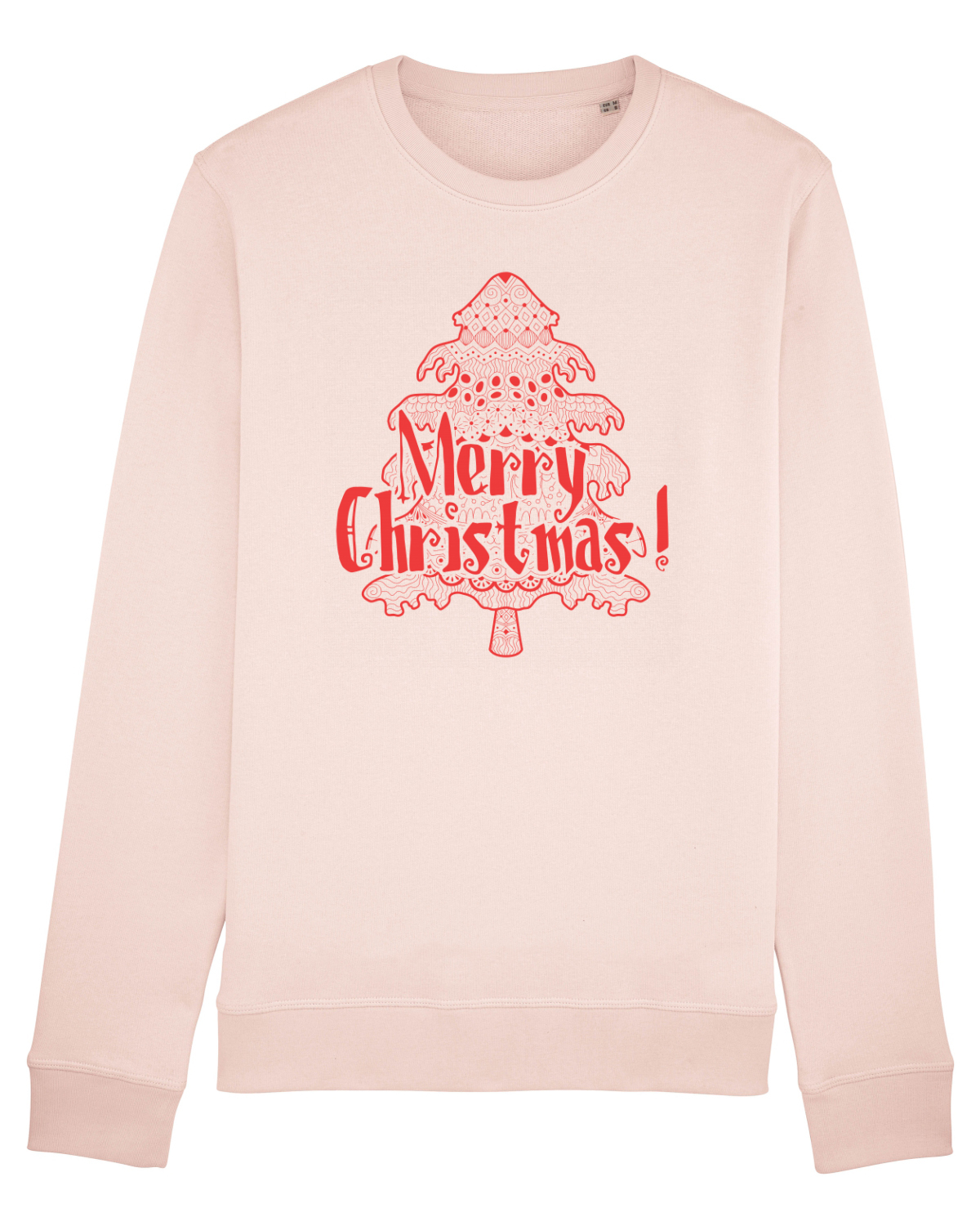 Bluză mânecă lungă Unisex Rise Candy Pink