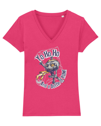 Pirate Skull Raspberry