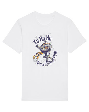 Pirate Skull White