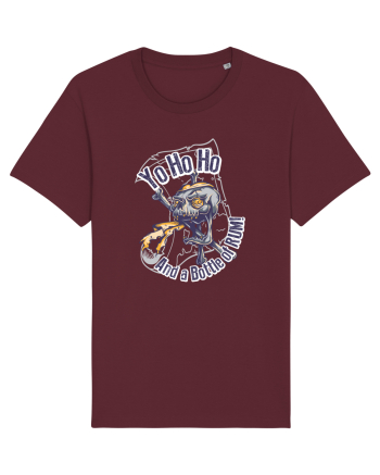 Pirate Skull Burgundy