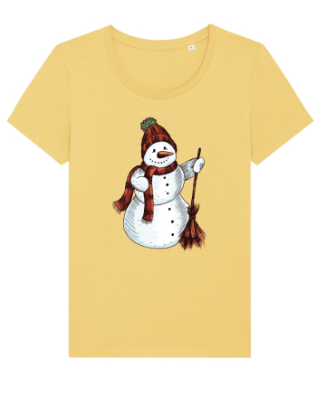Retro Funny Snowman Jojoba