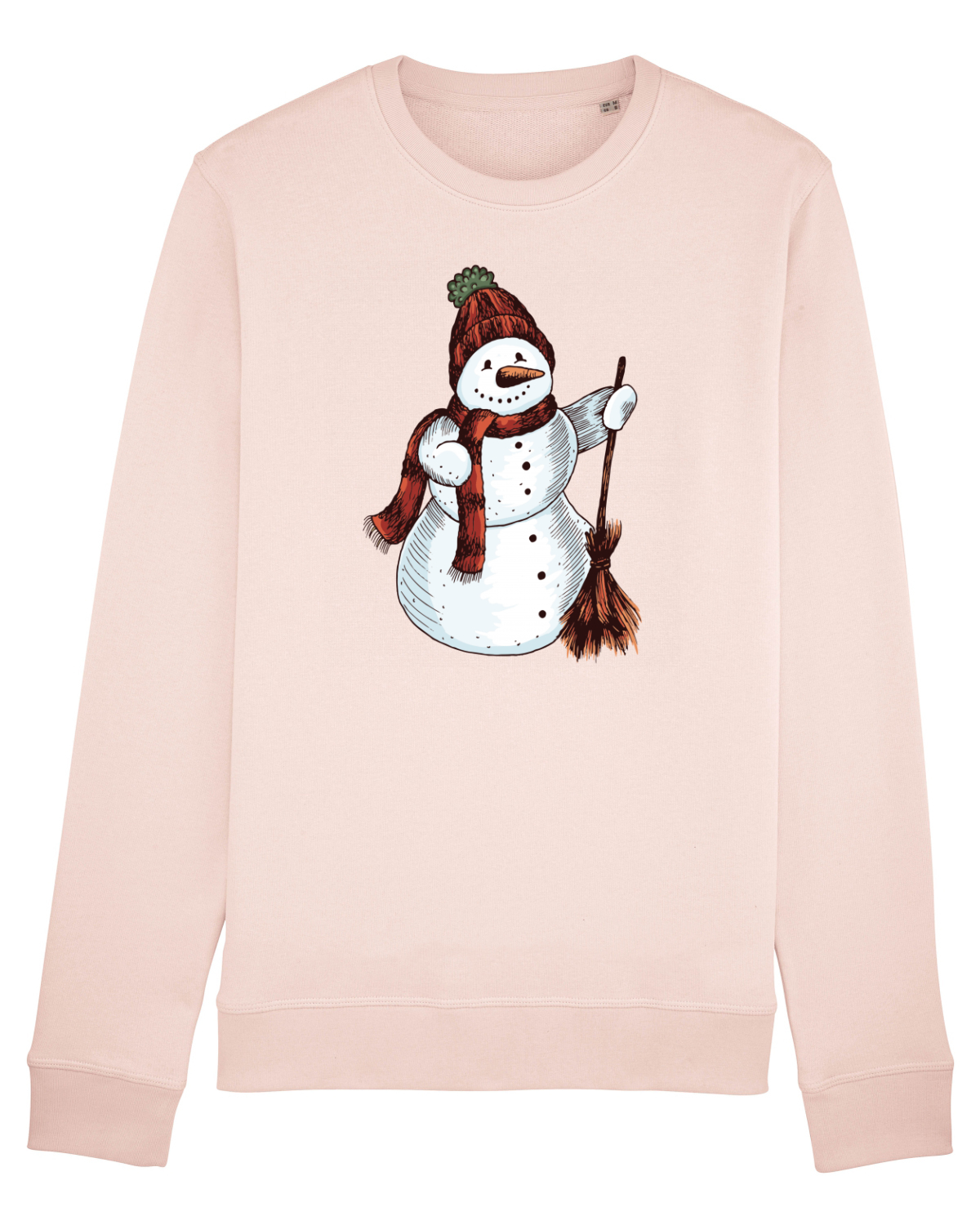 Bluză mânecă lungă Unisex Rise Candy Pink