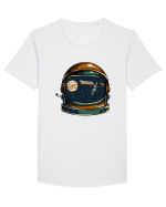 My Space Tricou mânecă scurtă guler larg Bărbat Skater