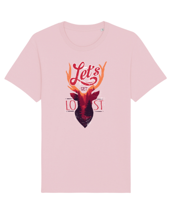 Let's Get Lost Cotton Pink