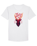 Let's Get Lost Tricou mânecă scurtă guler larg Bărbat Skater