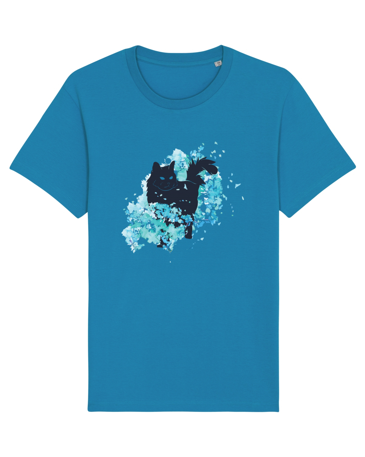 Tricou mânecă scurtă Unisex Rocker Azur