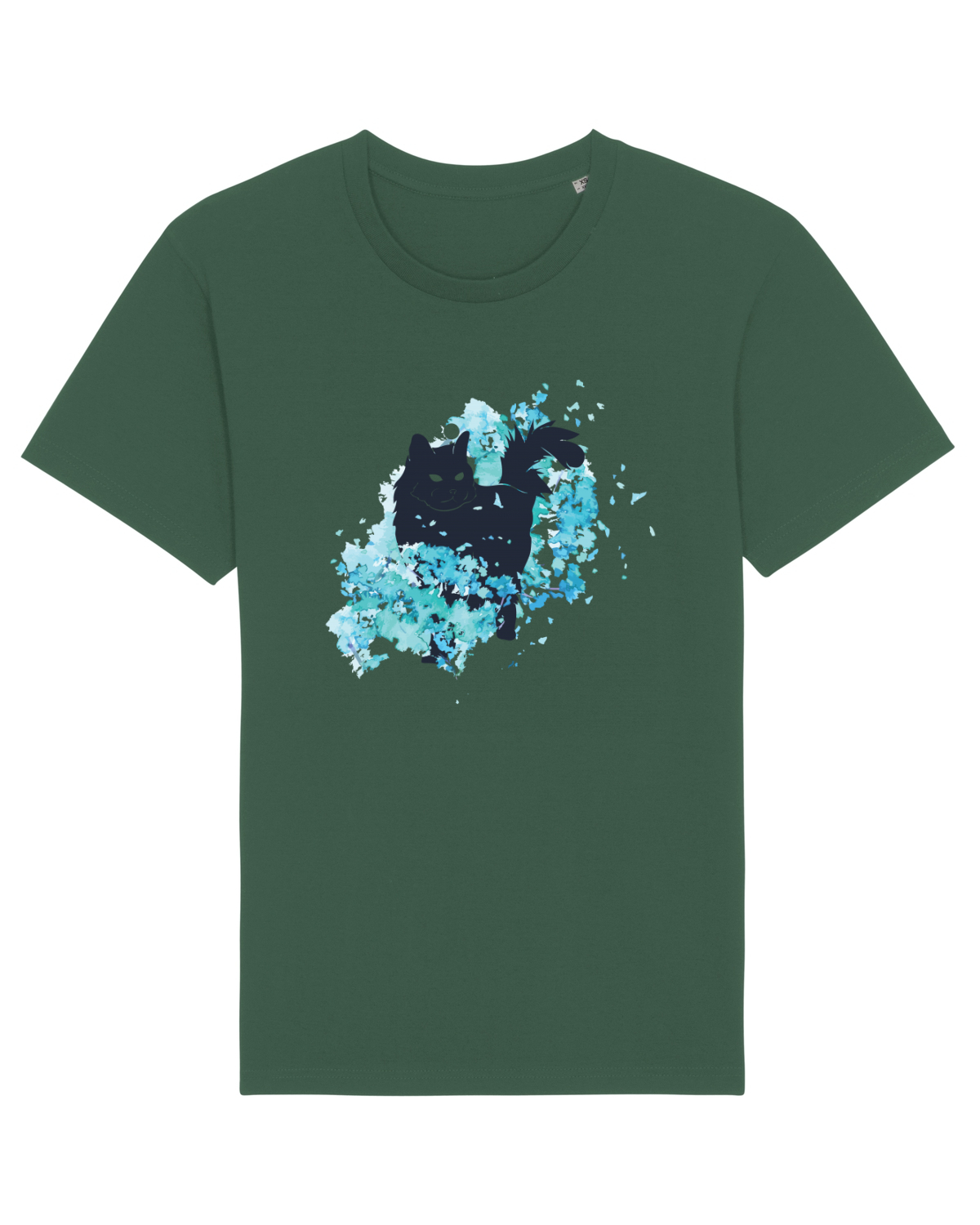 Tricou mânecă scurtă Unisex Rocker Bottle Green