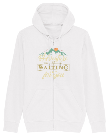 Adventure is waiting for you White