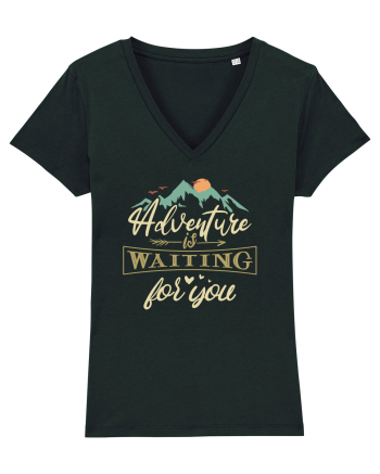 Adventure is waiting for you Black