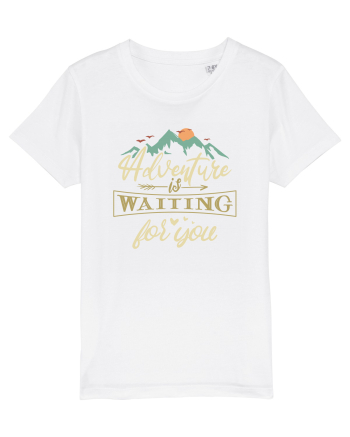Adventure is waiting for you White