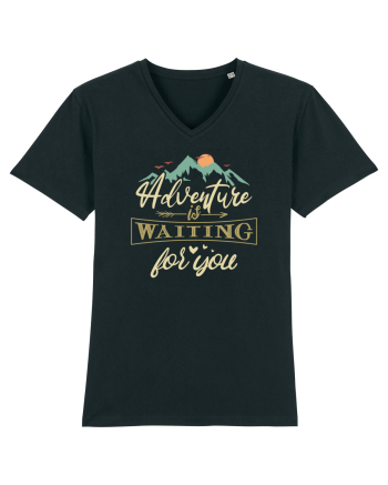 Adventure is waiting for you Black