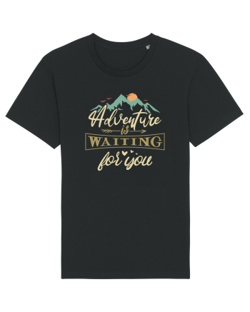 Adventure is waiting for you Black