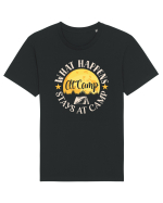 What happens at camp Tricou mânecă scurtă Unisex Rocker