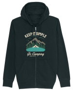 Keep it simple go camping Hanorac cu fermoar Unisex Connector