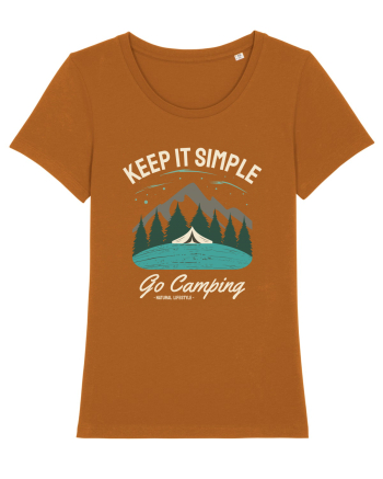 Keep it simple go camping Roasted Orange