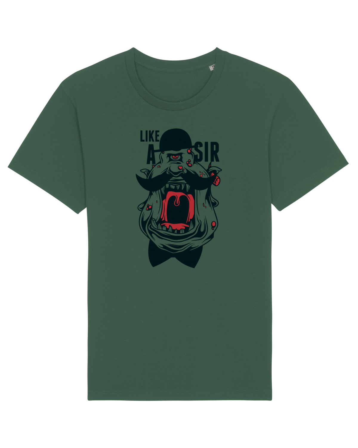 Tricou mânecă scurtă Unisex Rocker Bottle Green