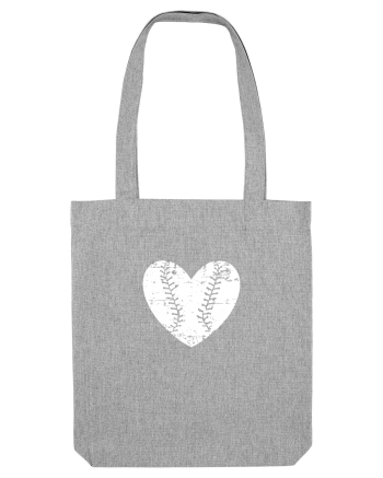 Baseball Love Heather Grey