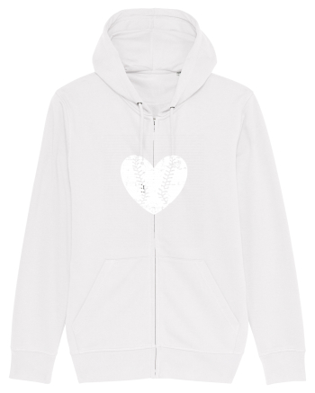 Baseball Love White