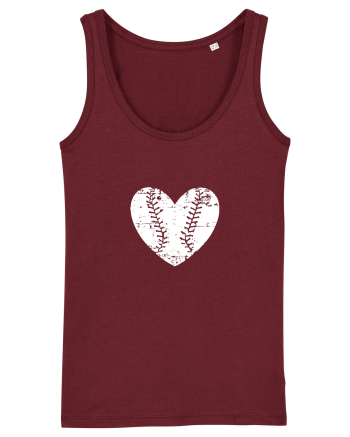 Baseball Love Burgundy