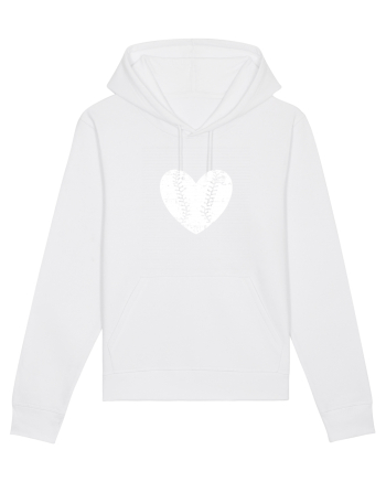 Baseball Love White
