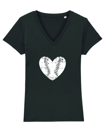 Baseball Love Black