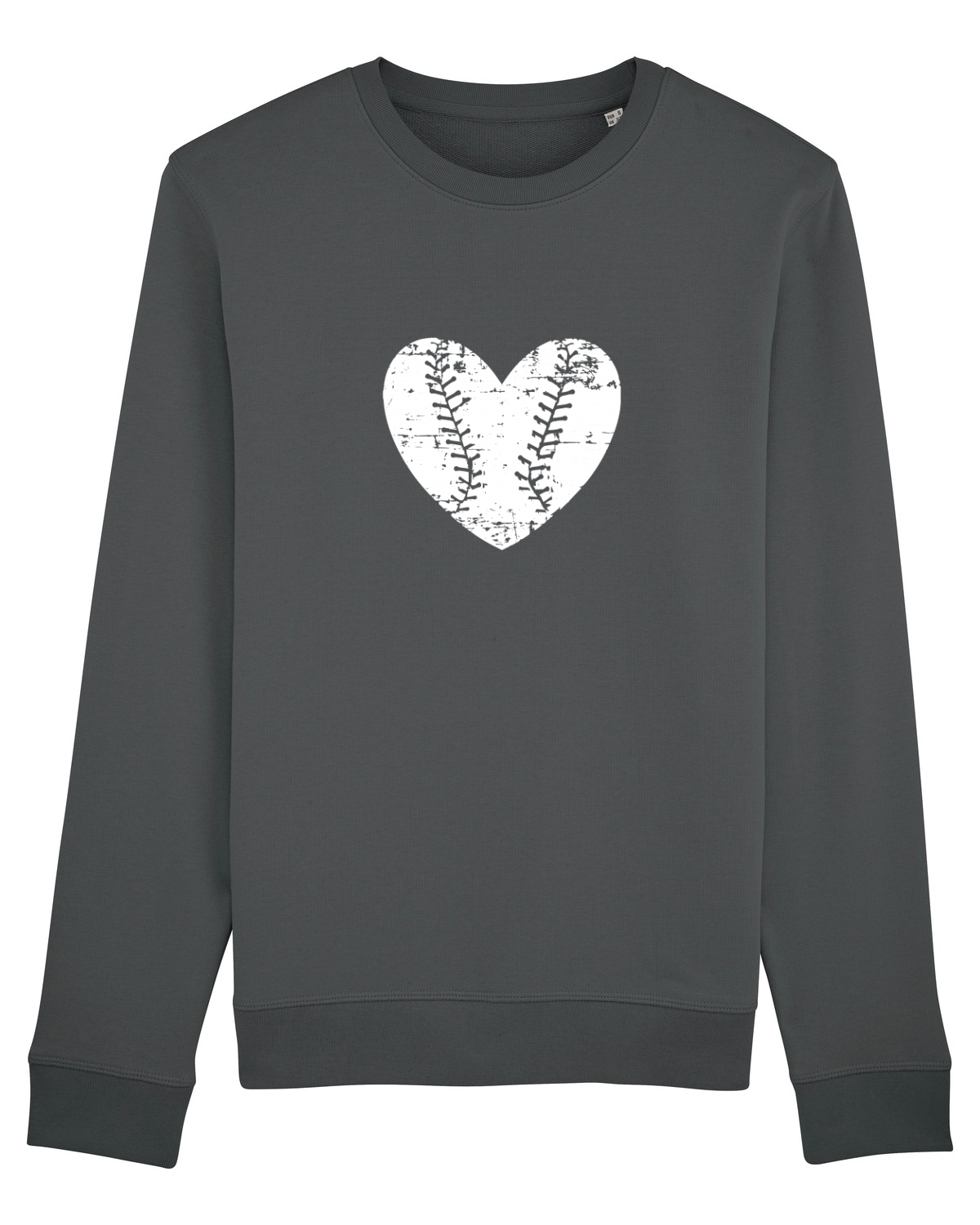 Bluză mânecă lungă Unisex Rise Anthracite