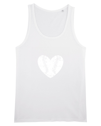 Baseball Love White