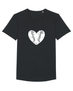 Baseball Love Tricou mânecă scurtă guler larg Bărbat Skater