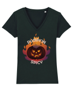 Sarbatoarea dovleacului Tricou mânecă scurtă guler V Damă Evoker