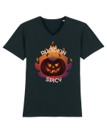 Sarbatoarea dovleacului Tricou mânecă scurtă guler V Bărbat Presenter
