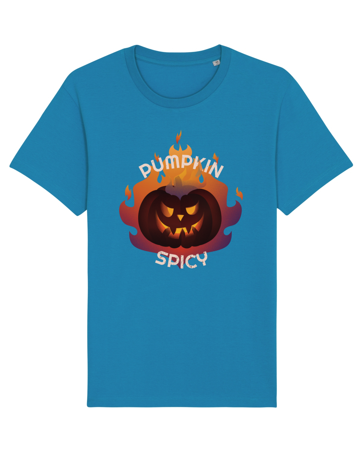 Tricou mânecă scurtă Unisex Rocker Azur