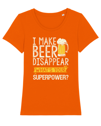 I make beer disappear Bright Orange