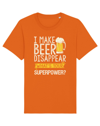 I make beer disappear Bright Orange