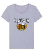 Ultras Tricou mânecă scurtă guler larg fitted Damă Expresser