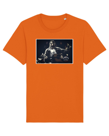 kurt cobain - nirvana Bright Orange
